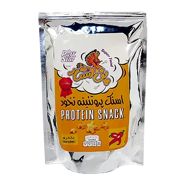 اسنک پروتئینه نخود بندری پاکتی 20 گرمی پف استار